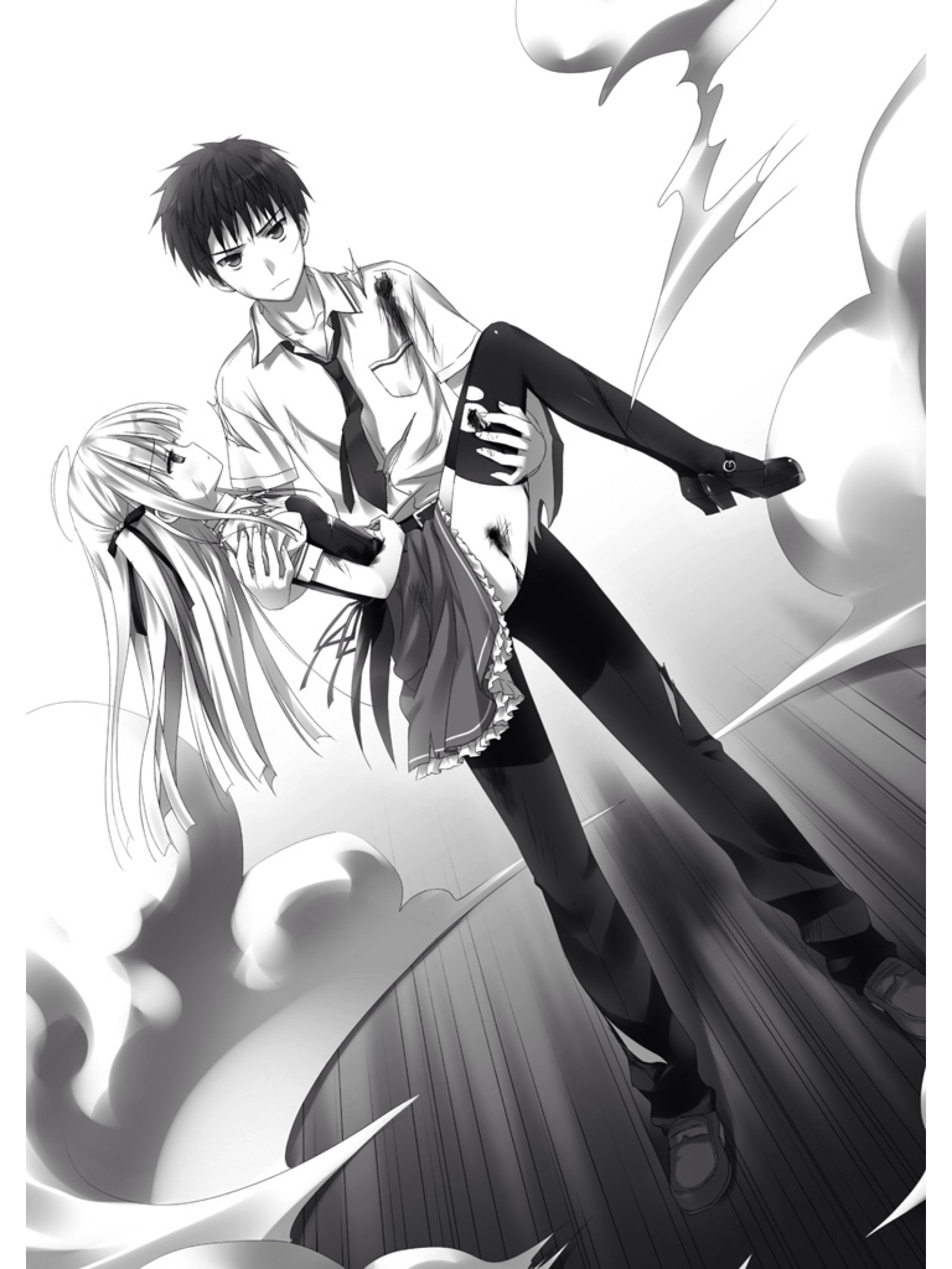 File:Absolute Duo Volume 2 Non-Colour 4.jpg - Baka-Tsuki