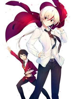 Ilustração final do Volume 1 de Yuujin Character.jpg