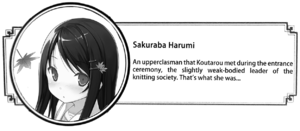 Rokujouma Harumi’s Knitting Circumstances Image 1.png