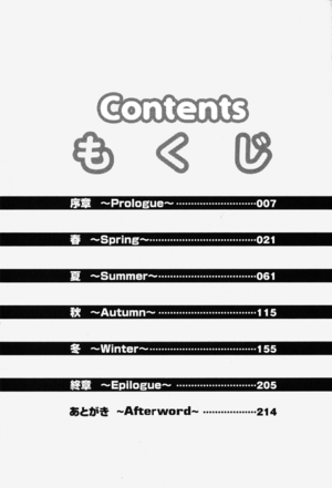 Rokujouma Shunkashuutou Table of Contents.png